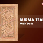 Burma Teak Main Door Design in Bangladesh