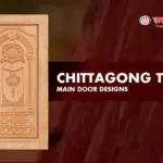 Chittagong Teak Main Door Designs-Wood World