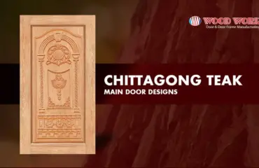 Chittagong Teak Main Door Designs-Wood World