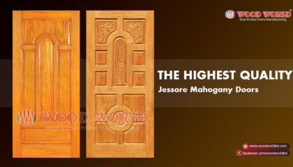 Wood World Bd | Jessore Mahogany Door and Frame price in Bangladesh.psd